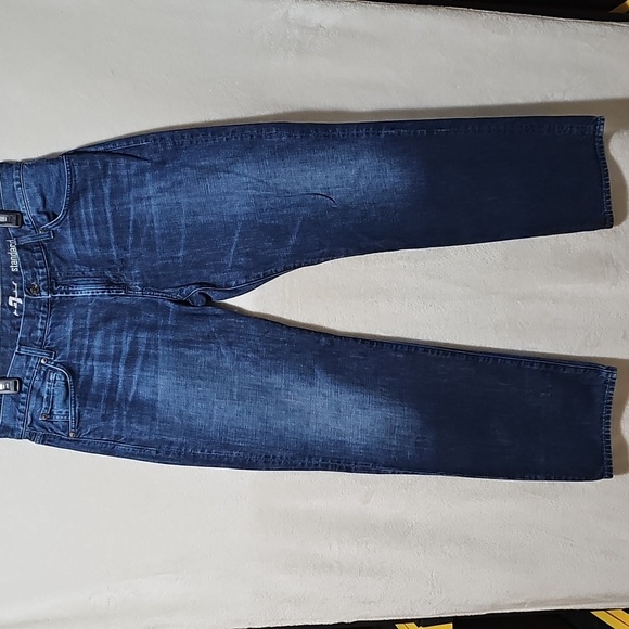 7 For All Mankind Other - 7 For All Mankind Men's Standard Straight Jeans 36x32